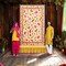 Flower Design Backdrop, Lotus Wedding Decoration, Pooja Backdrop Decoration, Indian Backdrop, Indian Decorations,housewarming Decor, Traditional Backdrop, Pooja Decoration